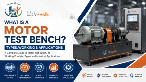 Read more about the article What is a Motor Test Bench? Types, Working & Applications